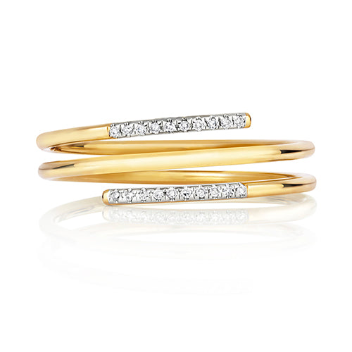 Diamond Ring in 9K Gold