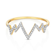 Diamond Ring in 9K Gold