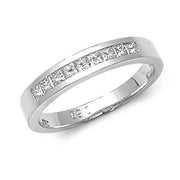 Diamond Ring in 18K White Gold