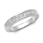 Diamond Ring in 18K White Gold