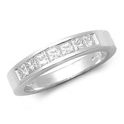 Diamond Ring in 18K White Gold