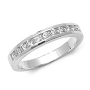 Diamond Ring in 18K White Gold