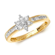 Diamond Ring in 18K Gold