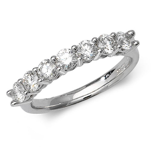 Diamond Ring in 18K White Gold