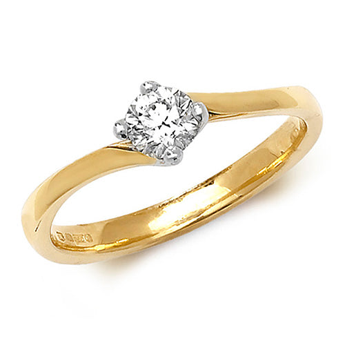 Diamond Ring in 18K Gold