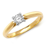 Diamond Ring in 18K Gold