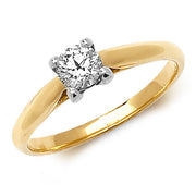 Diamond Ring in 18K Gold