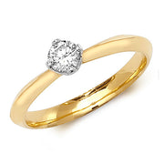 Diamond Ring in 18K Gold