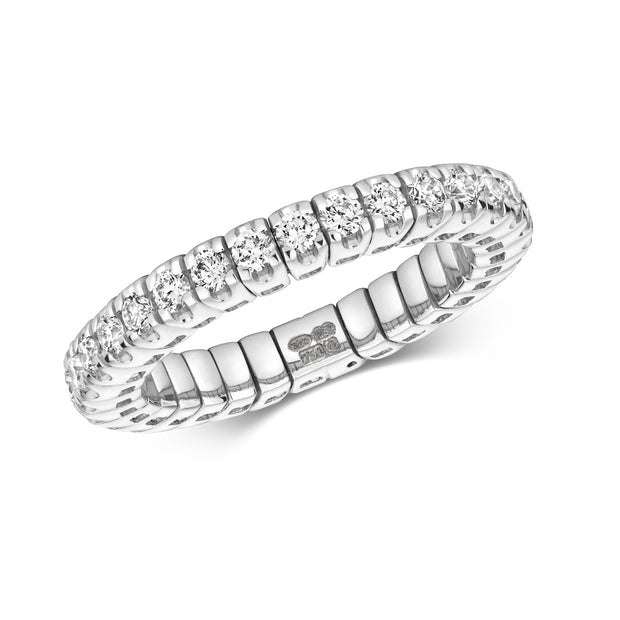 Diamond Ring in 18K White Gold