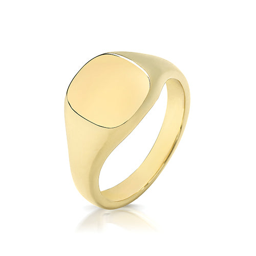Heavy Weight Cush Signet Ring