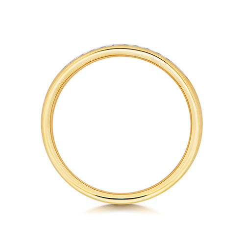 Diamond Ring in 9K Yellow Gold