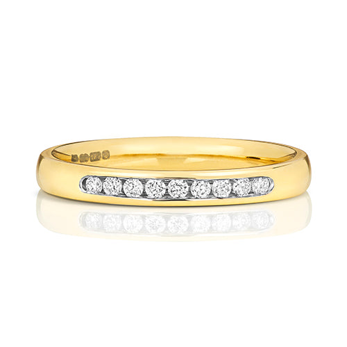 Diamond Ring in 9K Yellow Gold