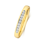 Diamond Ring in 9K Yellow Gold