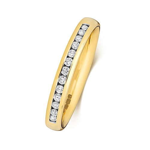Diamond Ring in 9K Yellow Gold