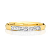 Diamond Ring in 9K Yellow Gold