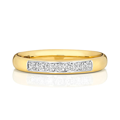 Diamond Ring in 9K Yellow Gold