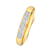 Diamond Ring in 9K Yellow Gold