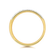 Diamond Ring in 9K Yellow Gold