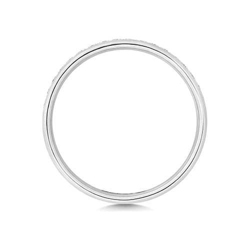 Diamond Ring in 9K White Gold