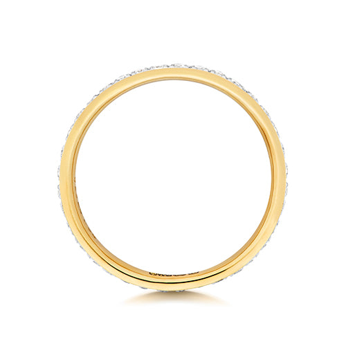 Diamond Ring in 9K Yellow Gold
