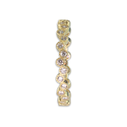 White Topaz Ring in Vermeil 0.31ct