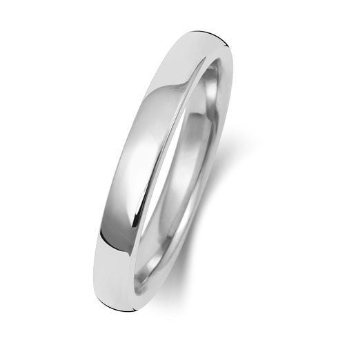 Platinum Wedding Ring Soft Court 2.5mm