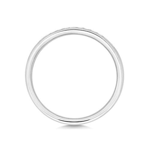 G SI1 Diamond Platinum Wedding Band
