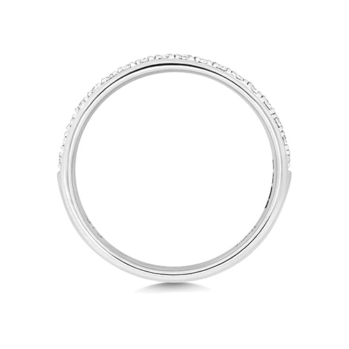 G SI1 Diamond Platinum Wedding Band