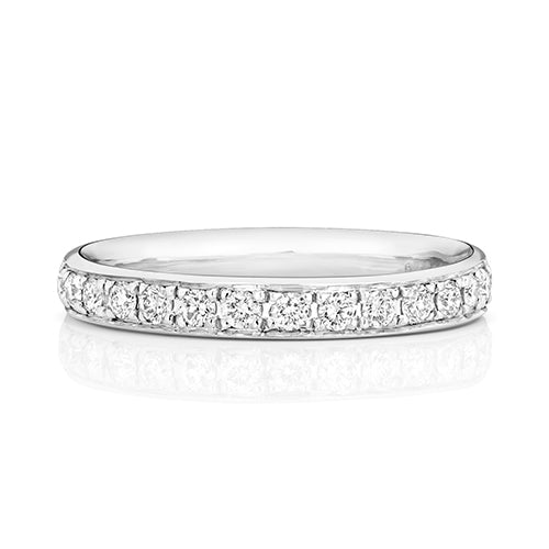 G SI1 Diamond Platinum Wedding Band
