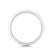 G SI1 Diamond Platinum Wedding Band