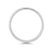 G SI1 Diamond Platinum Wedding Band