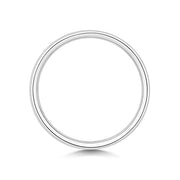H VS2 Diamond Platinum Wedding Band