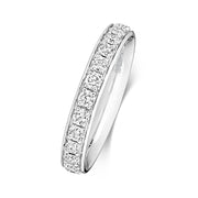 G SI1 Diamond Platinum Wedding Band