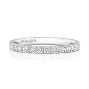 G VS Diamond Platinum Wedding Band