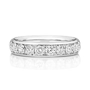 G SI1 Diamond Platinum Wedding Band