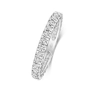 G VS Diamond Platinum Wedding Band