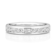 G VS Diamond Platinum Wedding Band