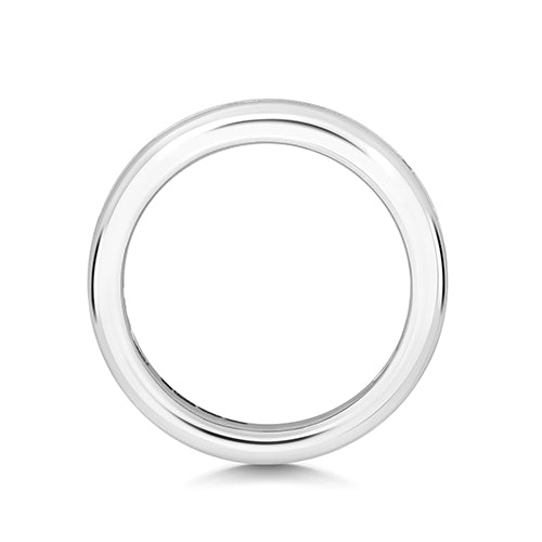 G VS Diamond Platinum Wedding Band