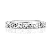 G VS Diamond Platinum Wedding Band