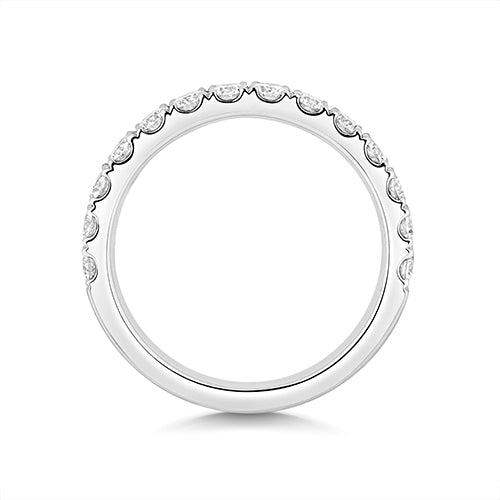 G VS Diamond Platinum Wedding Band
