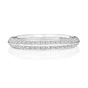 G VS Diamond Platinum Wedding Band