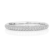 G VS Diamond Platinum Wedding Band