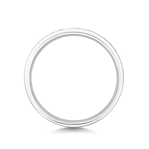 18K Gold Diamond Eternity Wedding Band | Charmé