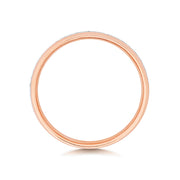 18K Gold Diamond Eternity Wedding Band | Charmé