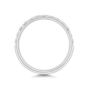 18K Gold Diamond Eternity Wedding Band | Charmé