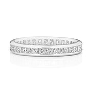 18K Gold Diamond Full Eternity Ring | Charmé
