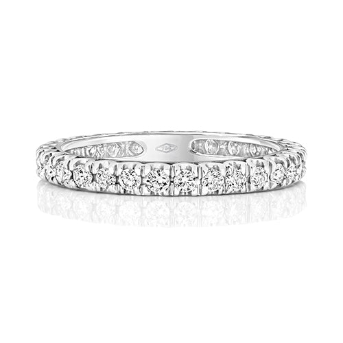 18K Gold Diamond Eternity Wedding Band | Charmé