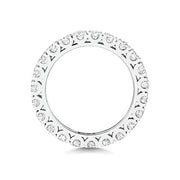 18K Gold Diamond Eternity Wedding Band | Charmé