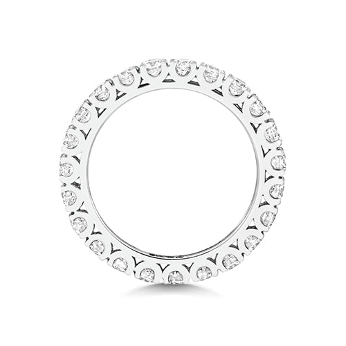 18K Gold Diamond Eternity Wedding Band | Charmé