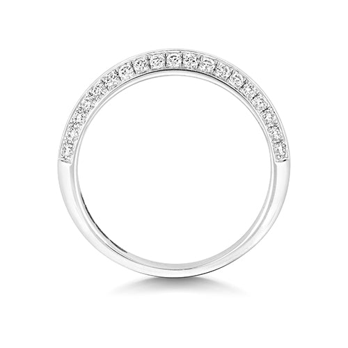 18K Gold Diamond Half Eternity Ring